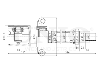 picture of Right inner CV joint from UNIO