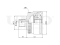 Outer CV joint thumb