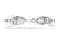 Front left drive shaft assembly thumb