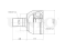 Outer CV joint thumb