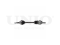 Front left drive shaft assembly thumb