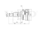 Outer CV joint thumb