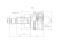 Outer CV joint thumb