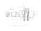 Outer CV joint thumb