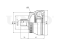 Outer CV joint thumb