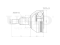 Outer CV joint thumb