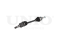 Front left drive shaft assembly thumb