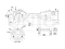 Front left/right drive shaft assembly thumb