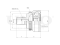 Outer CV joint thumb