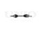 Front left drive shaft assembly thumb
