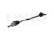 Front right drive shaft assembly thumb
