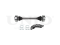 Rear left/right drive shaft assembly thumb