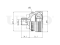 Outer CV joint thumb