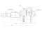 Outer CV joint thumb