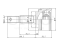 Outer CV joint thumb