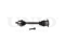 Front right drive shaft assembly thumb