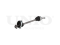 Front left drive shaft assembly thumb