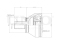 Outer CV joint thumb