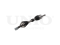 Front left drive shaft assembly thumb