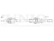 Front right drive shaft assembly thumb