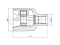 Inner CV joint thumb