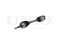 Front left drive shaft assembly thumb