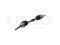 Front left drive shaft assembly thumb