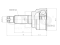 Outer CV joint thumb