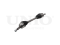 Front left drive shaft assembly thumb
