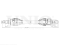 Front left drive shaft assembly thumb