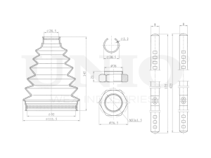 CV joint boot kit photo