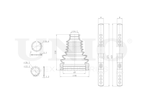 CV joint boot kit photo
