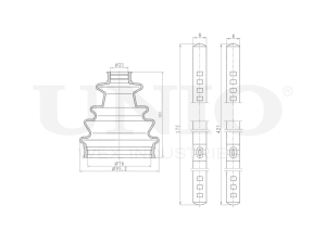 CV joint boot kit photo