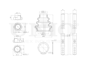 CV joint boot kit photo