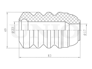 Отбойник переднего амортизатора photo