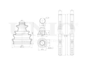 CV joint boot kit photo