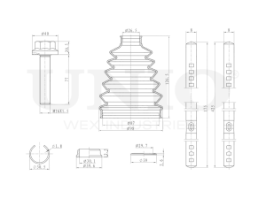 CV joint boot kit photo