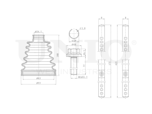 CV joint boot kit photo