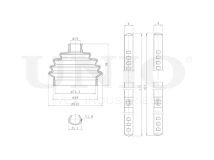 CV joint boot kit photo