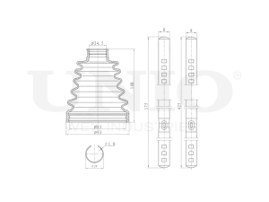 CV joint boot kit photo