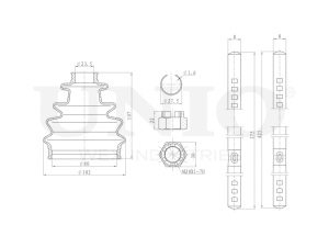 CV joint boot kit photo