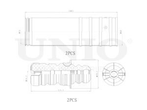 Dust boot and bumper kit photo