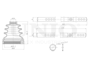 CV joint boot kit photo