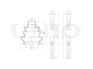 CV joint boot kit photo