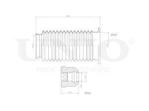 Комплект пыльник и отбойник photo