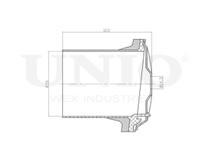 Front shock absorber boot photo