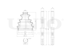 CV joint boot kit photo