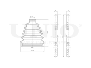 CV joint boot kit photo
