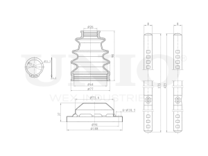 CV joint boot kit photo