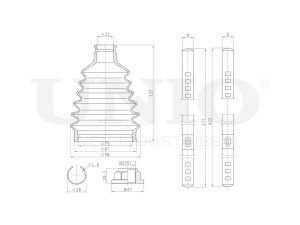 CV joint boot kit photo